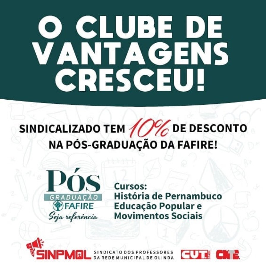 Conveniado ganha desconto em faculdade
