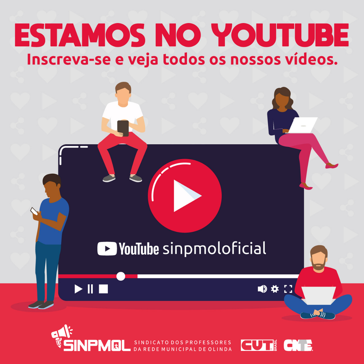 Conheça nosso canal no Youtube
