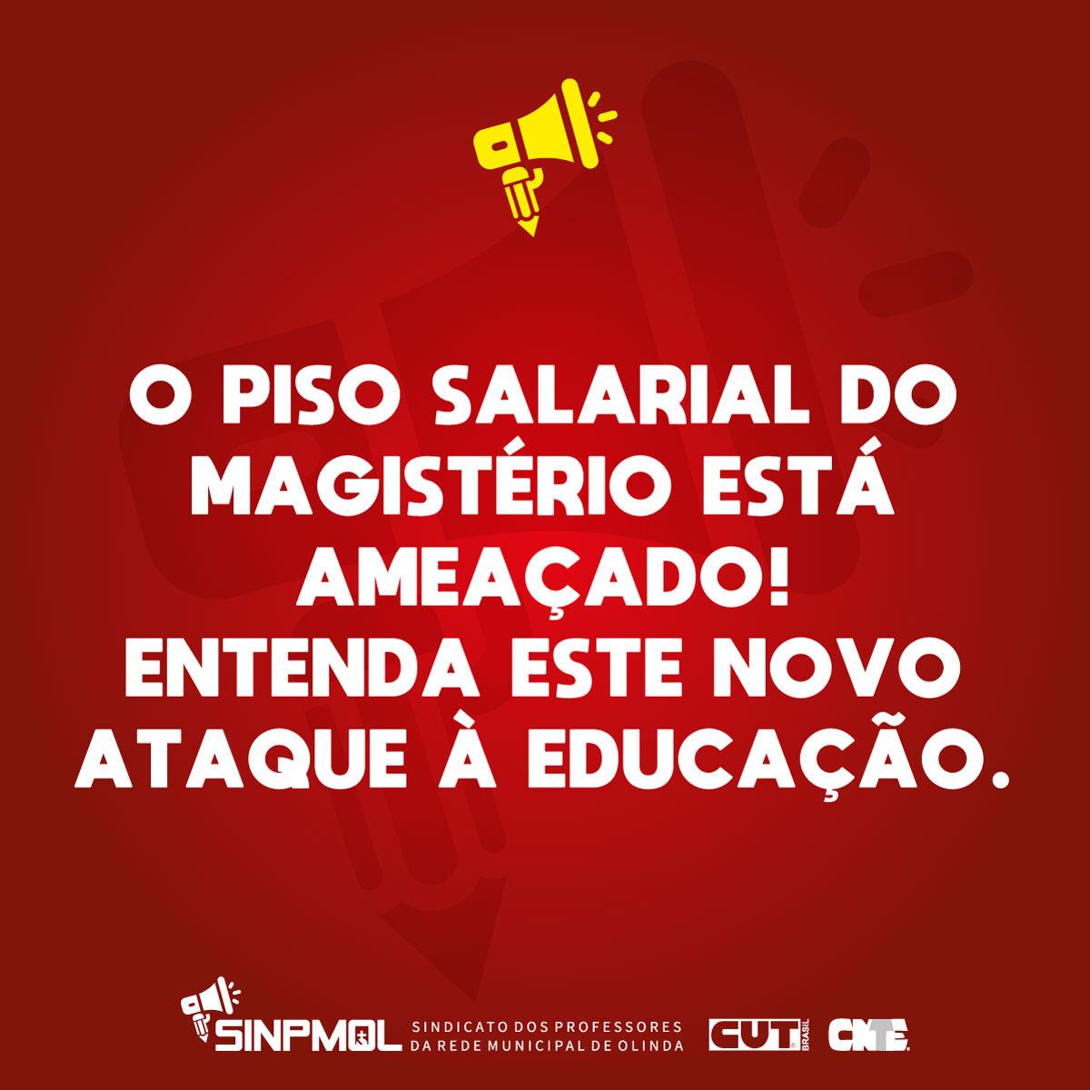 Piso dos magistrados ameaçado