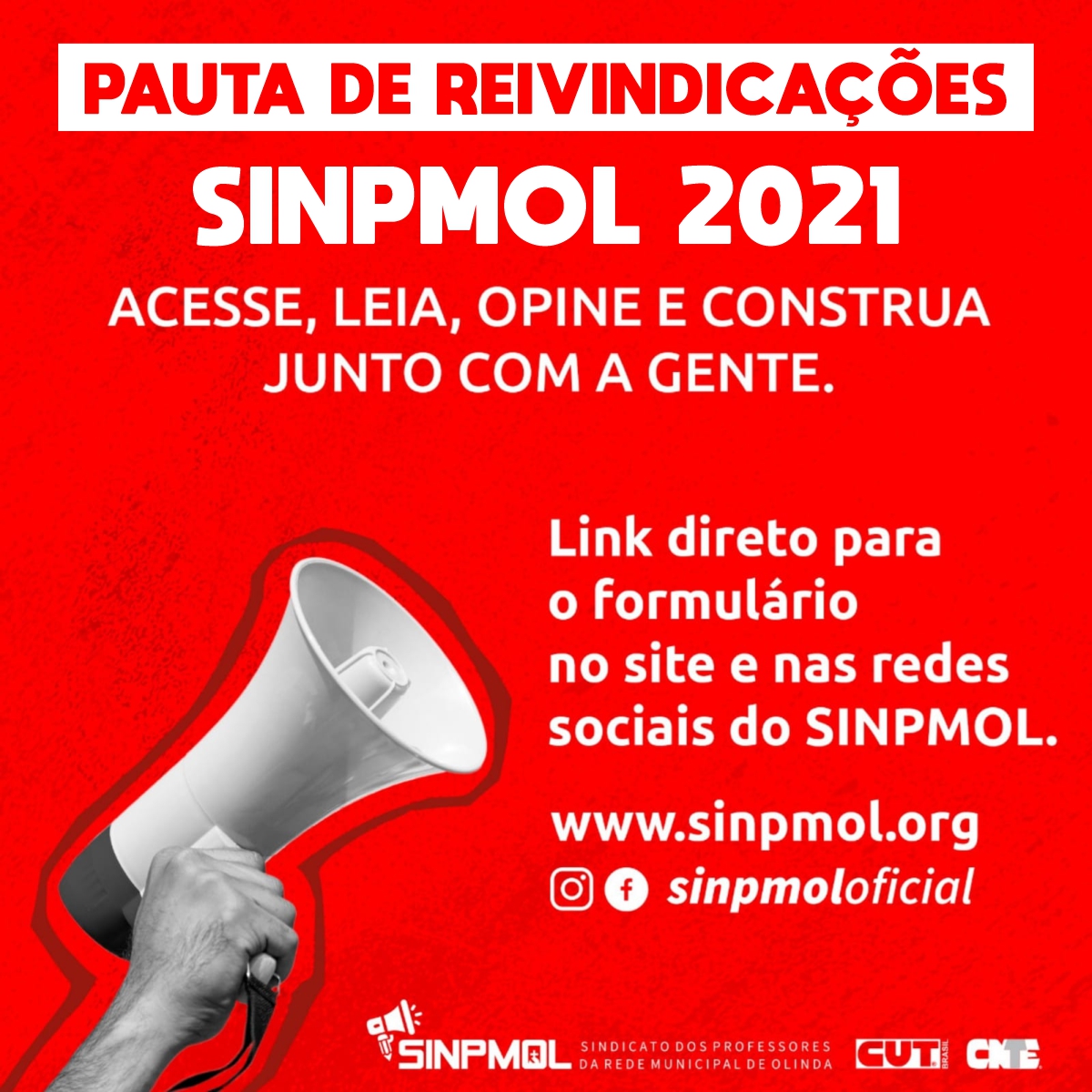 O Fala Categoria quer sua contribuição para a construção da Pauta de Reinvindicações 2021