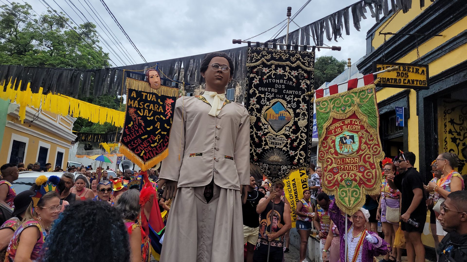 Nosso bloco foi um verdadeiro sucesso!