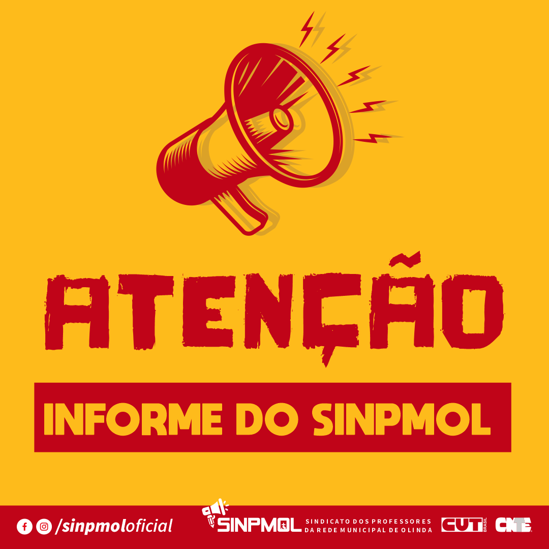 Atenção, professoras e professores da rede de Olinda