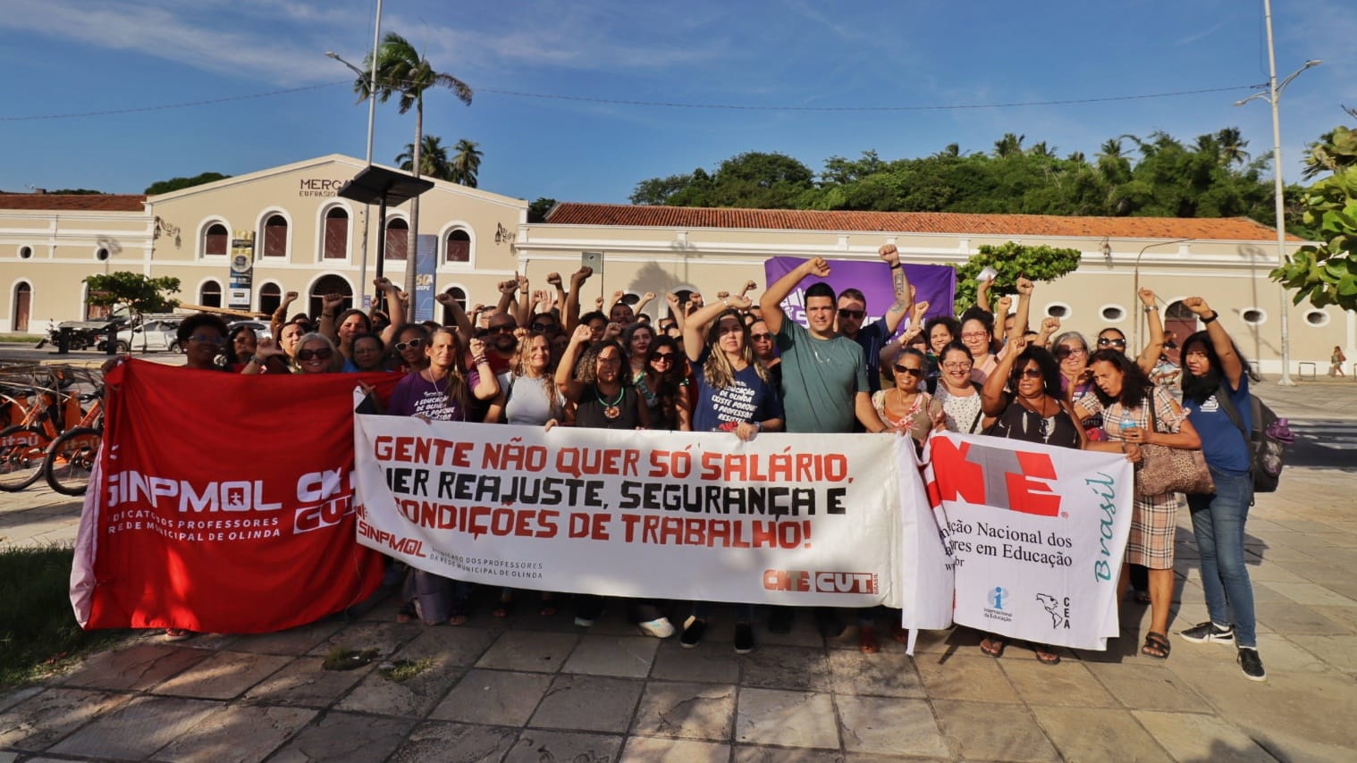 Sindicato dos Professores de Olinda adere à Paralisação Nacional da Educação
